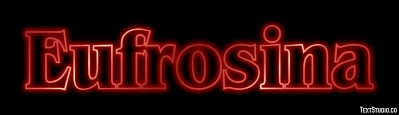 Eufrosina Effetto testo