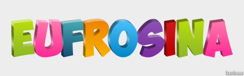Eufrosina Effetto testo