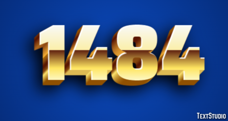 1484 Effetto testo