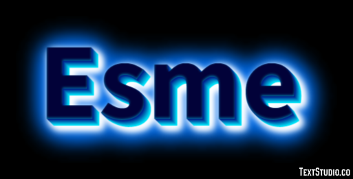 Esme Efekt tekstowy
