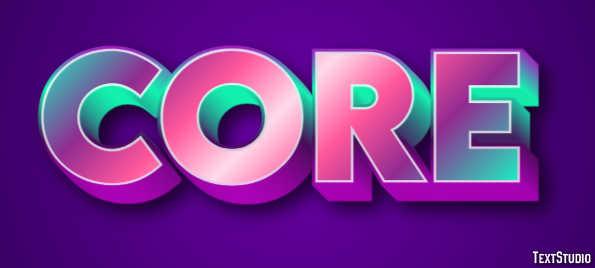 Core Effet de Texte