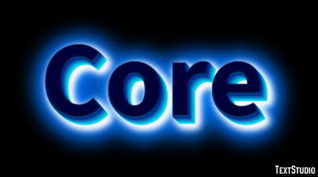 Core テキスト効果