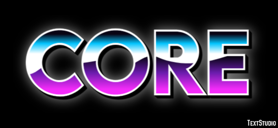 Core Texteffekt