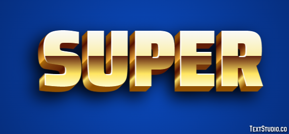 Super Tekst Effect