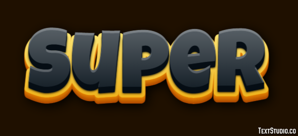 Super Tekst Effect
