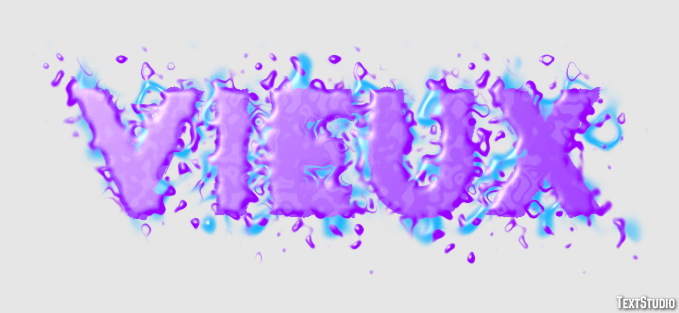 Vieux Effet de Texte