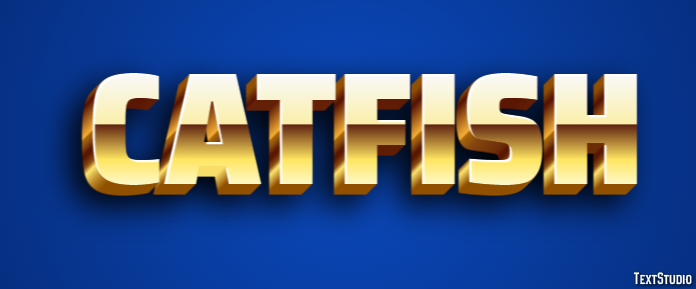 Catfish Text Effect