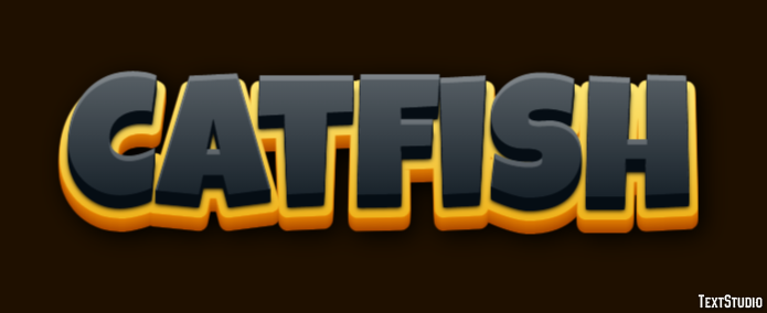 Catfish Text Effect