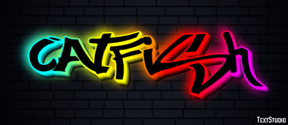 Catfish Text Effect