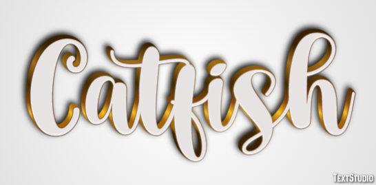Catfish Text Effect