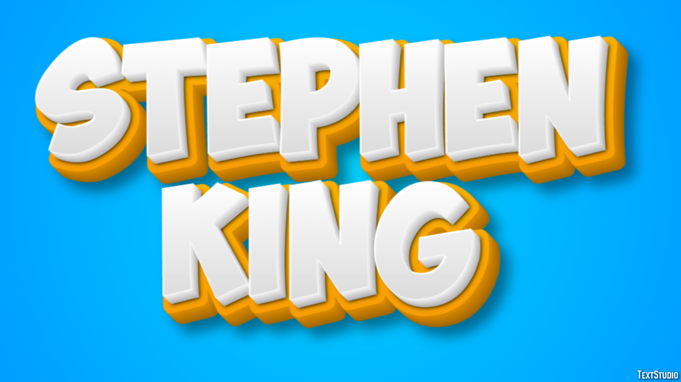 Stephen King Tekst Effect