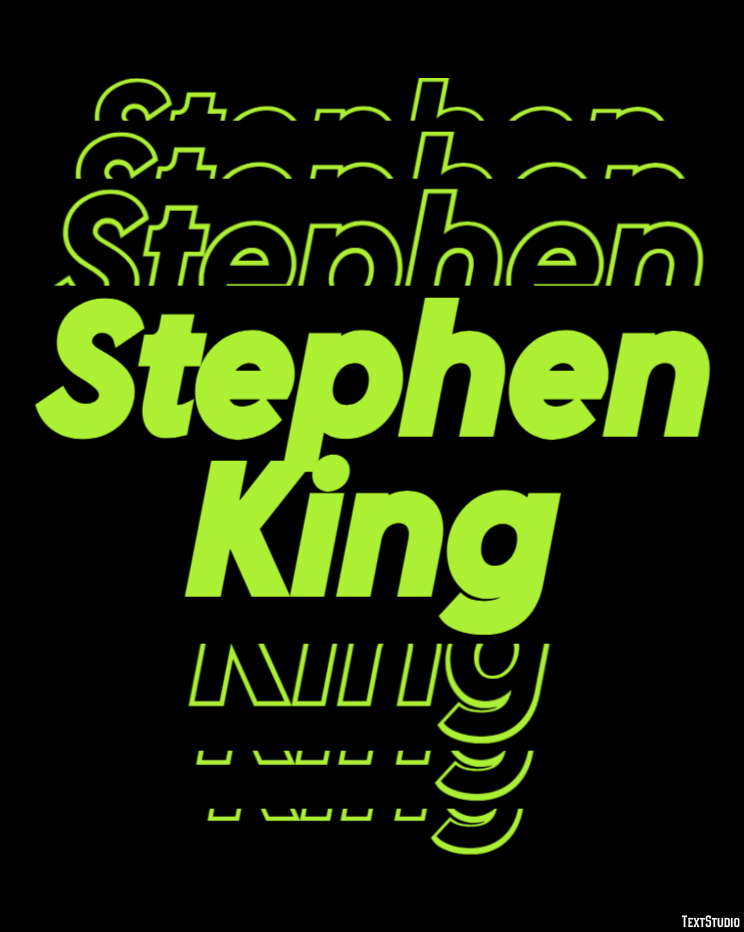 Stephen King Efekt tekstowy