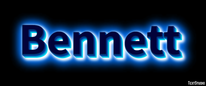 Bennett Texteffekt