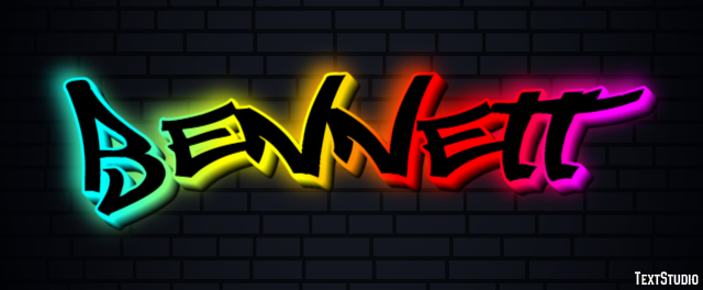 Bennett Texteffekt
