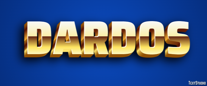 Dardos Texteffekt