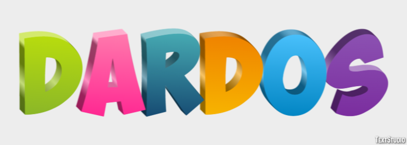 Dardos Texteffekt