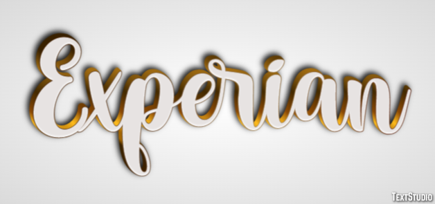 Experian Efecto de texto