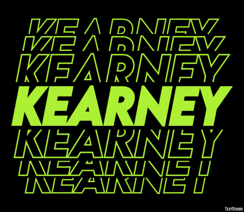 Kearney Efekt tekstowy