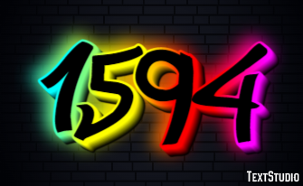 1594 Texteffekt
