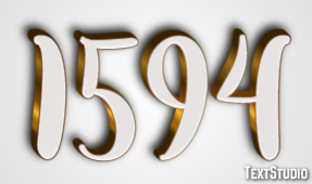 1594 Efecto de Texto