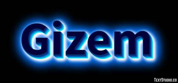 Gizem Efecto de Texto