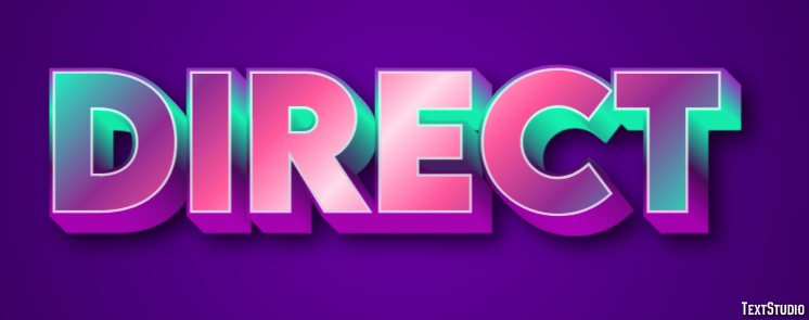 Direct Text Effect