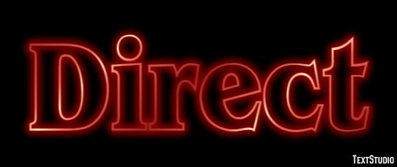 Direct Text Effect