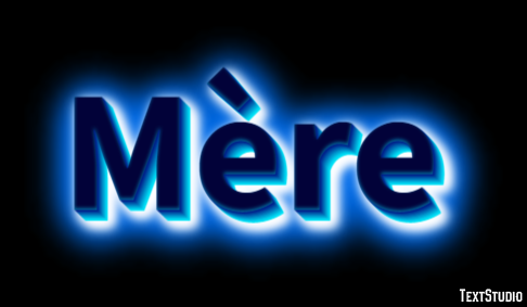 Mère Texteffekt