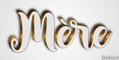 Mère Effet de Texte