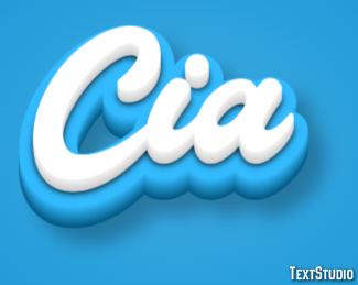 Cia Text Effect