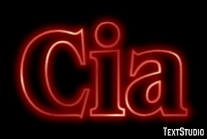 Cia Text Effect