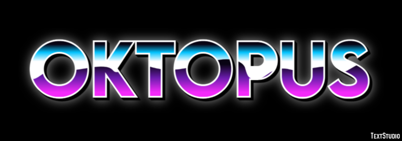 Oktopus Efekt tekstowy
