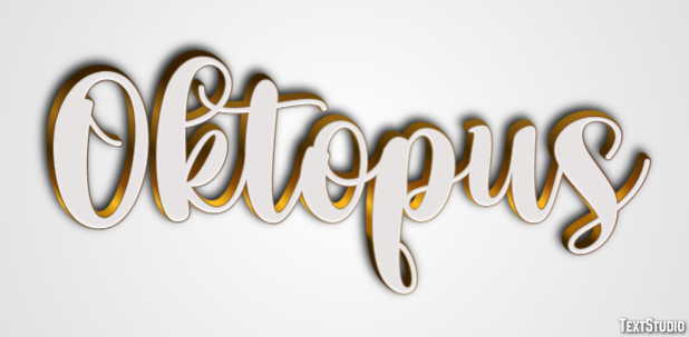 Oktopus Texteffekt