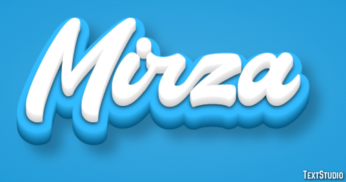 Mirza Texteffekt