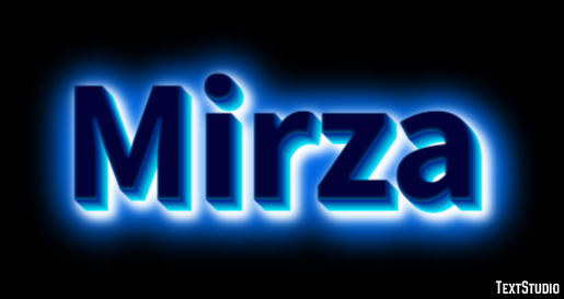 Mirza Texteffekt