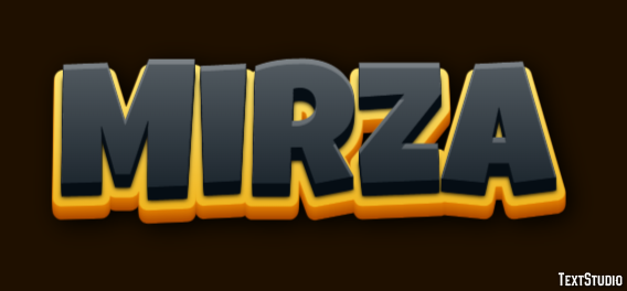 Mirza Texteffekt