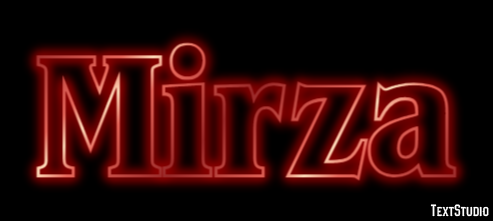 Mirza Texteffekt