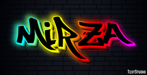 Mirza Texteffekt