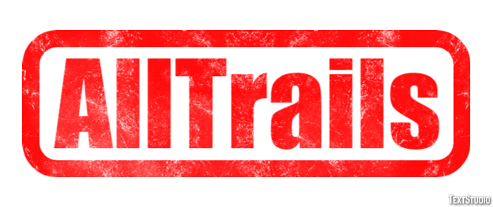 AllTrails Text Effect