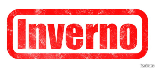 Inverno Efekt tekstowy
