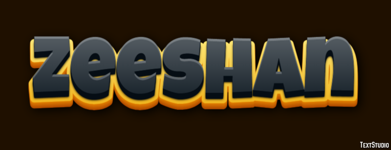 Zeeshan Text Effect