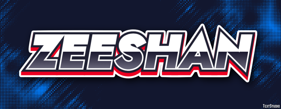 Zeeshan Text Effect
