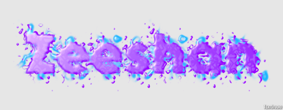 Zeeshan Text Effect