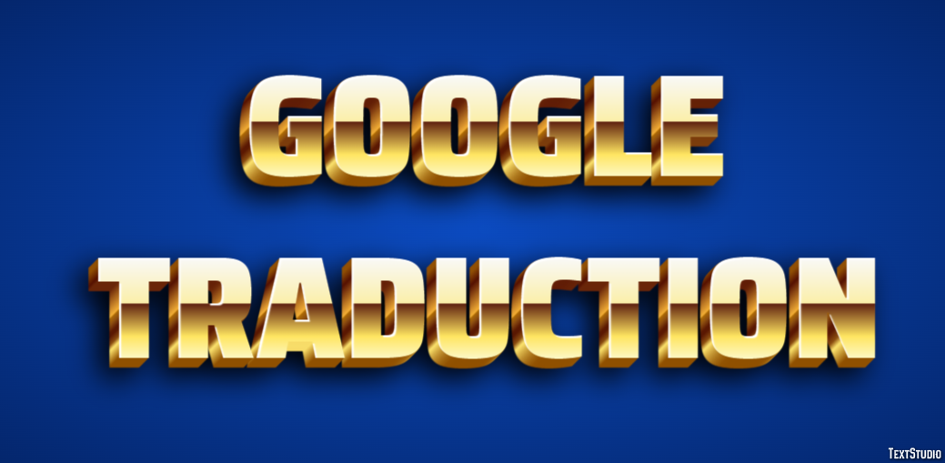 Google Traduction Tekst effect