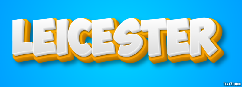 Leicester Efekt tekstowy