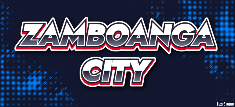 Zamboanga City Effetto testo