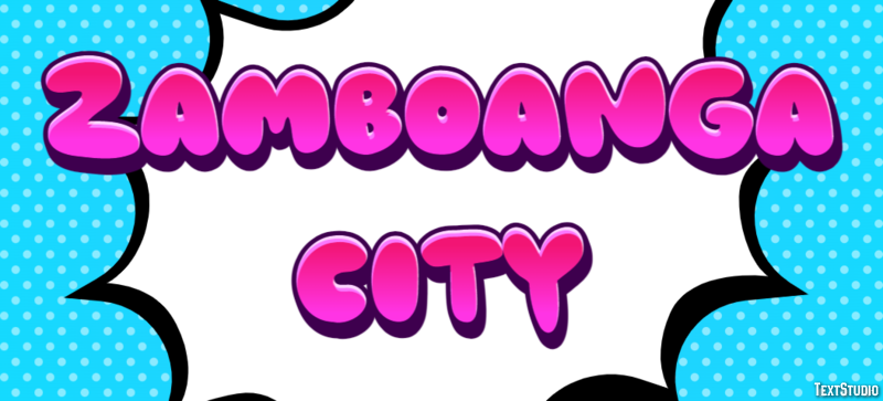 Zamboanga City Effetto testo