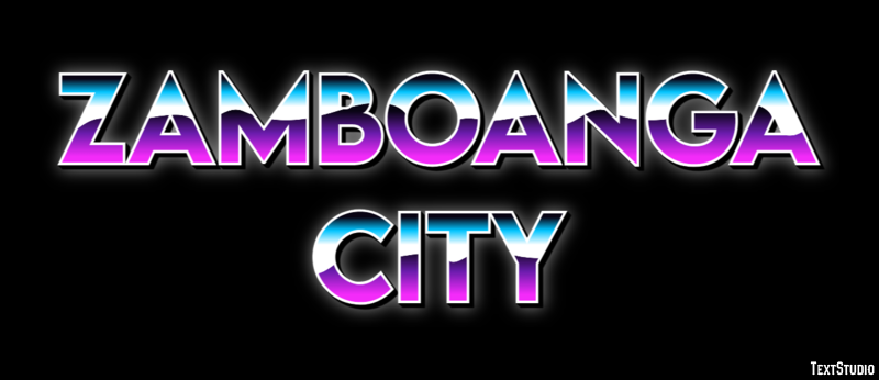 Zamboanga City Effetto testo