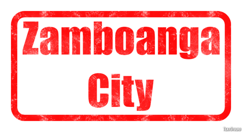 Zamboanga City Effetto testo