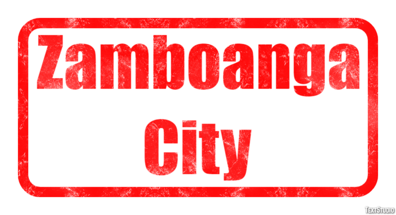 Zamboanga City Effetto testo